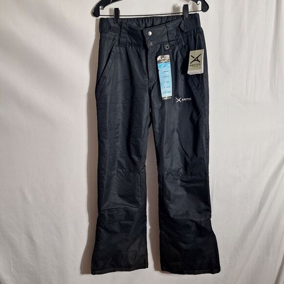 Arctix Women’s Snow Ski Pants Insulated Bootcut Black Small Petite 31 Inseam - Picture 1 of 13